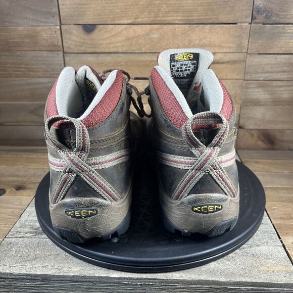 KEEN Utility Womens Sz 9.5 Detroit XT Mid Height Waterproof Work Boots Steel Toe - Picture 4 of 10